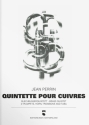 Jean Perrin, Quintette Pour Cuivres Blechblserquintett Stimmensatz