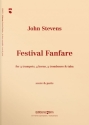 John Stevens, Festival Fanfare 11 Brass Instruments Stimmensatz