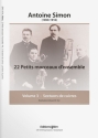 Antoine Simon, 22 Petits Morceau d'Ensemble - Vol. 3 Brass Sextet Partitur + Stimmen