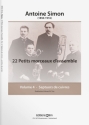 Antoine Simon, 22 Petits Morceau d'Ensemble - Vol. 4 Brass Septet Partitur + Stimmen