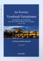 Jan Koetsier, Vysehrad-Variationen Op. 71 Brass Quintet and Harp Partitur + Stimmen