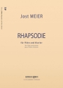 Jost Meier, Rhapsodie Flte und Klavier Klavierauszug