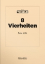 Fritz Voegelin, 8 Vierheiten Sopranblockflte Buch