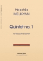 Hrachia Melikyan, Quintet N 1 Woodwind Quintet Stimmensatz