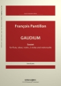 Francois Pantillon, Gaudium Flute, Oboe, Violin, 2 Viole, Cello Stimmensatz