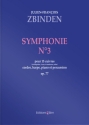 Julien-Franois Zbinden, Symphonie N 3 Orchestra Partitur