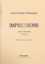 Jean-Claude Schlaepfer, Impressions 15 Strings Solo Partitur