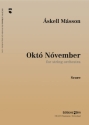 Askell Masson, Okt Nvember Streichorchester Partitur