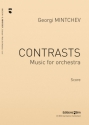 Georgi Mintchev, Contrasts - Music For Orchestra Symphony Orchestra Partitur