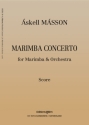 Askell Masson, Marimba Concerto Marimba and Orchestra Partitur