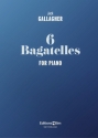 Jack Gallagher, 6 Bagatelles Klavier Buch