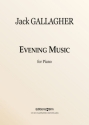 Jack Gallagher, Evening Music Klavier Buch