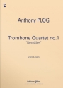 Trombone Quartet no.1 for 4 trombones score and parts