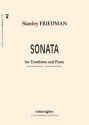 Stanley Friedman, Sonata Posaune und Klavier Buch