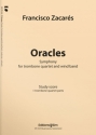 Francisco Zacares, Oracles Trombone Quartet and Wind Band Partitur