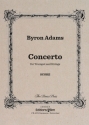 Byron Adams, Concerto Trumpet and String Orchestra Partitur