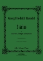 Georg Friedrich Hndel, 3 Arias Trumpet, Bass Voice and Keyboard Stimmensatz