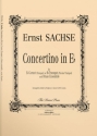 Ernst Sachse, Concertino In Eb Eb Cornet and Brass Ensemble Partitur + Stimmen