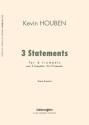 Kevin Houben, Three Statements 6 Trumpets Stimmensatz