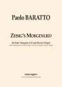 Paolo Baratto, Zeisig'S Morgenlied Piccolo Trumpet and Piano Klavierauszug