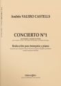 Andres Valero Castells, Concierto N 1 Trompete und Klavier Klavierauszug