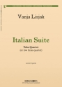 Vanja Lisjak, Italian Suite Tubaquartett Stimmensatz