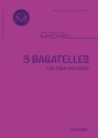 Jean-Franois Michel, 3 Bagatelles Tuba und Klavier Buch