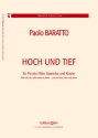 Paolo Baratto, Hoch und Tief Piccolo Flute, Tuba and Piano Stimmensatz