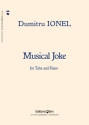 Dumitru Ionel, Musical Joke (Gluma Muzicala) Tuba und Klavier Buch