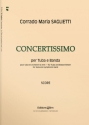 Corrado Maria Saglietti, Concertissimo Tuba and Wind Band Partitur