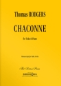 Thomas Rodgers, Chaconne Tuba und Klavier Buch