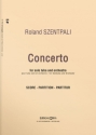 Roland Szentpali, Tuba Concerto Tuba and Orchestra Partitur