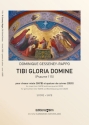 Dominique Gesseney-Rappo, Tibi Gloria Domine Mixed Choir [SATB] and Brass Quartet Chorpartitur