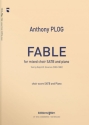 Anthony Plog, Fable Mixed Choir and Piano Klavierauszug