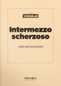 Fritz Voegelin, Intermezzo Scherzoso Viola and Chamber Orchestra Partitur