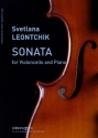 Svetlana Leontchik, Sonata Cello und Klavier Buch