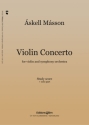 Askell Masson, Violin Concerto Violin and Symphony Orchestra Studienpartitur