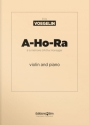 Fritz Voegelin, A-Ho-Ra Violine und Klavier Buch