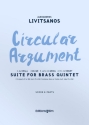 LIVITSANOS Alexandros, Circular Argument brass quintet Score and parts