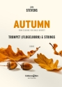 STEVENS John, Autumn flugelhorn and strings Orchestra score