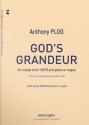 PLOG Anthony, Gods Grandeur mixed choir and piano or organ Choir score and piano