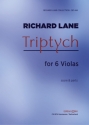 LANE Richard, Triptych 6 violas