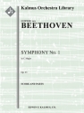 Symphony No. 1 in C, op 21 (f/o) Scores