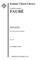 Pavane, op 50 (f/o) SA Part Upper voices