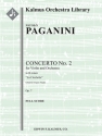 Concerto For Violin No. 2 In B M (f/o) Full Orchestra conductor score