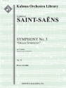 Organ Symphony No 3 op 78 (f/o score) Scores