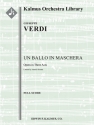 Un ballo in maschera (f/o score) Scores