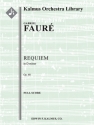 Requiem, op 48 (1900) (f/o score) Scores