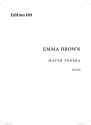 Mater tenera ssatbb Choral score