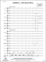 America, The Beautiful (c/b score) Symphonic wind band